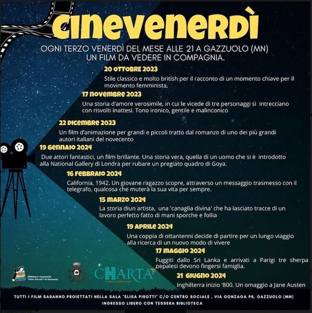 Cinevenerdì - Film sulla vita di un artista "divino"